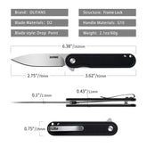 Rocket G040- (2.75''+D2+G10)-Liner Lock-Flipper-OLITANS